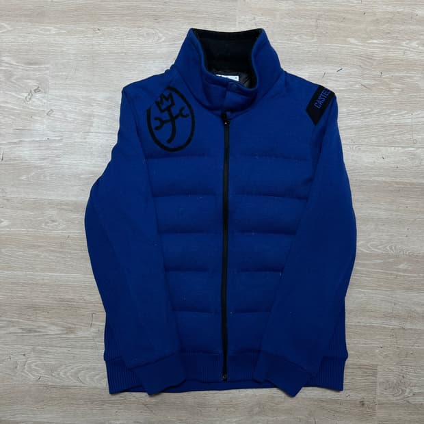 까스텔바작 골프웨어 덕다운 방풍 니트 패딩 점퍼 [블루] M/95