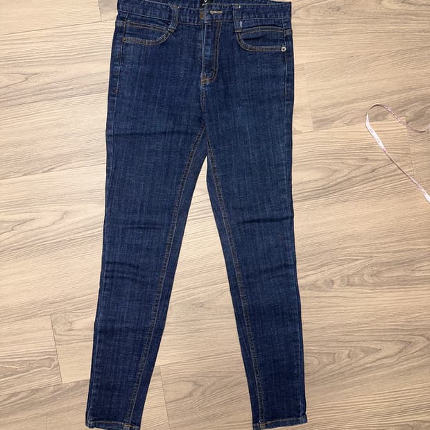 스키니진 중청데님팬츠