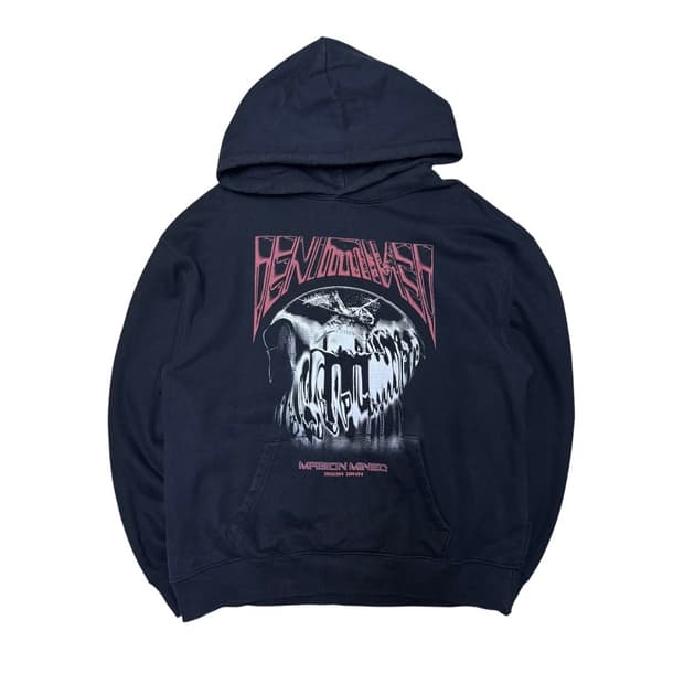 메종미네드 벤티드워셔 후드티