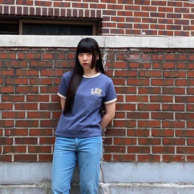 Lee 리 반팔 링거티