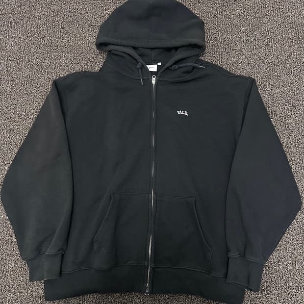 YALE 예일 후드집업 블랙 105(XL)