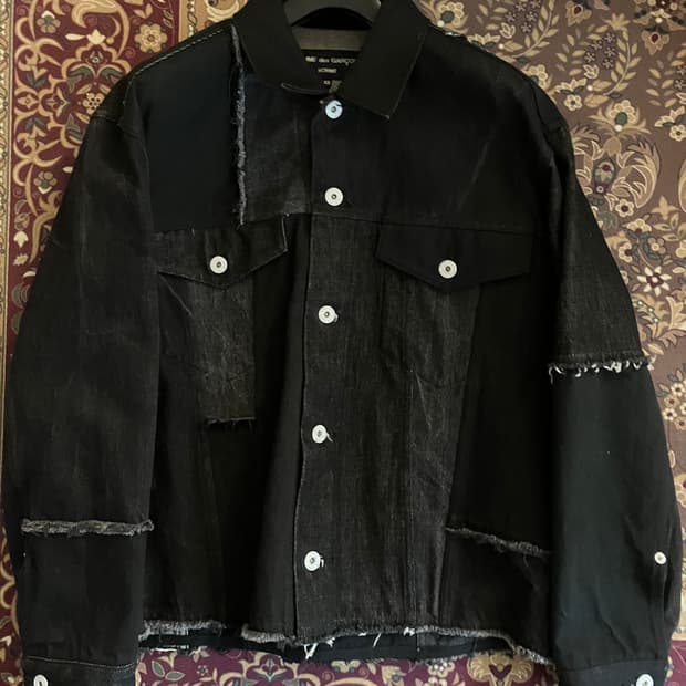 꼼데가르송 옴므 데님자켓