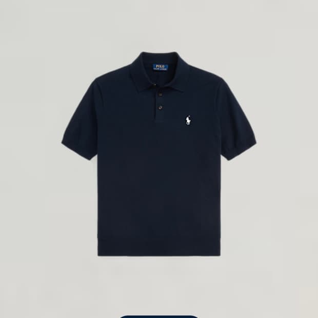 [M] 폴로 랄프로렌 피마코튼 폴로 칼라 스웨터