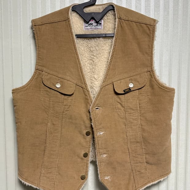 VTG Lee 스톰라이더 코듀로이 베스트 조끼자켓