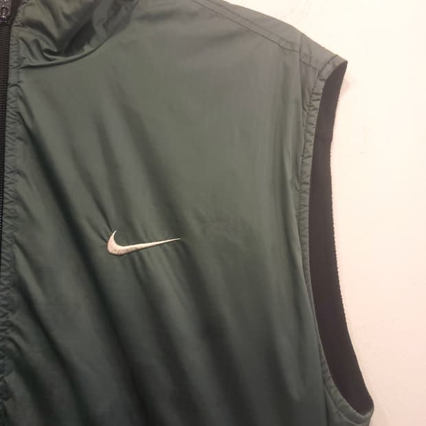 나이키 카키 다운 스티릿 무드 리버시블 집업/ M