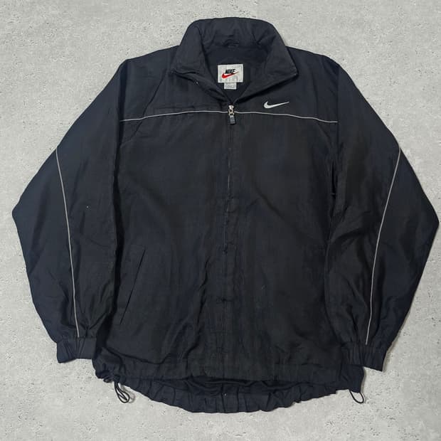 2XL 나이키 00S 올드스쿨 사이드라인 바람막이 오버핏 자켓
