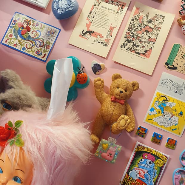 빈티지 소품 / 인테리어 테디베어 후크 곰돌이 후크