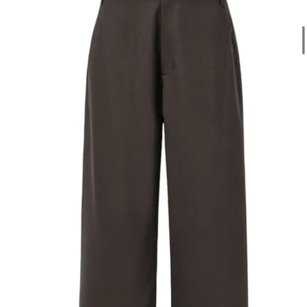아모멘토 25ss WOOL WIDE PANTS 팬츠
