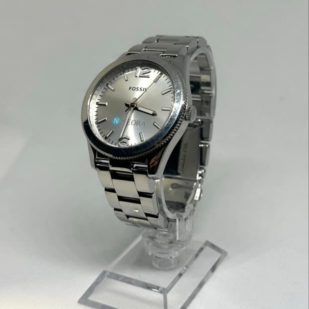 파슬(Fossil) NEORA 로고 남성용 메탈 시계 (PR-2156)