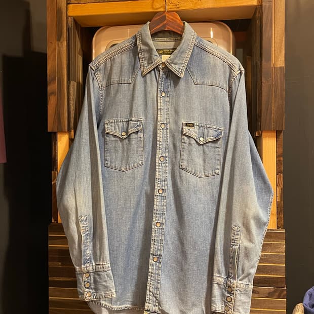 Lee 웨스턴 데님셔츠