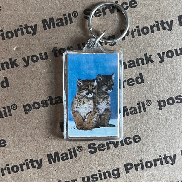 90s vtg Puma kids Keyring