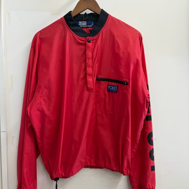 N199. 폴로 아노락 바람막이 긴팔