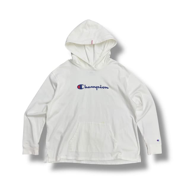 챔피온 후드 롱슬리브 티셔츠 (2XL)  