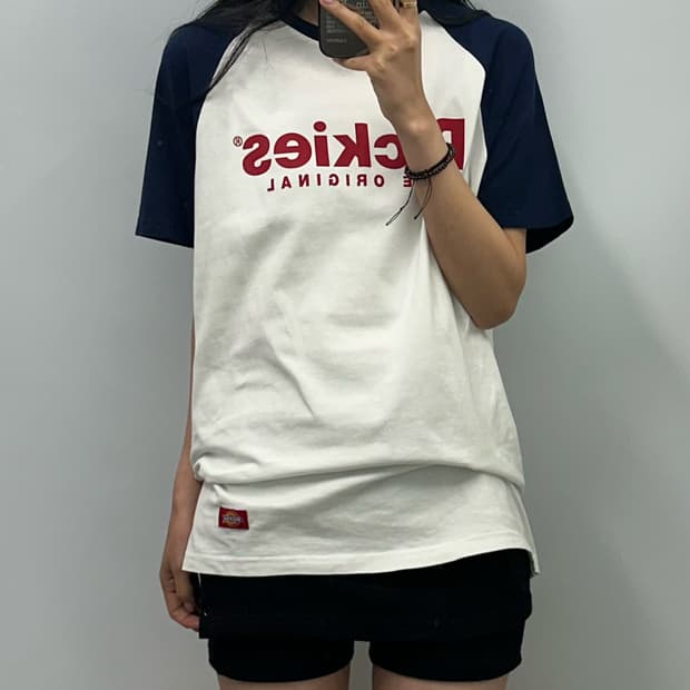 디키즈 y2k 와투케 나그랑 반팔 티셔츠