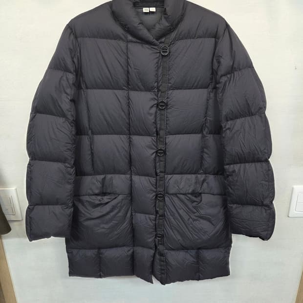 유니클로 u 르메르 다운 하프 패딩 m