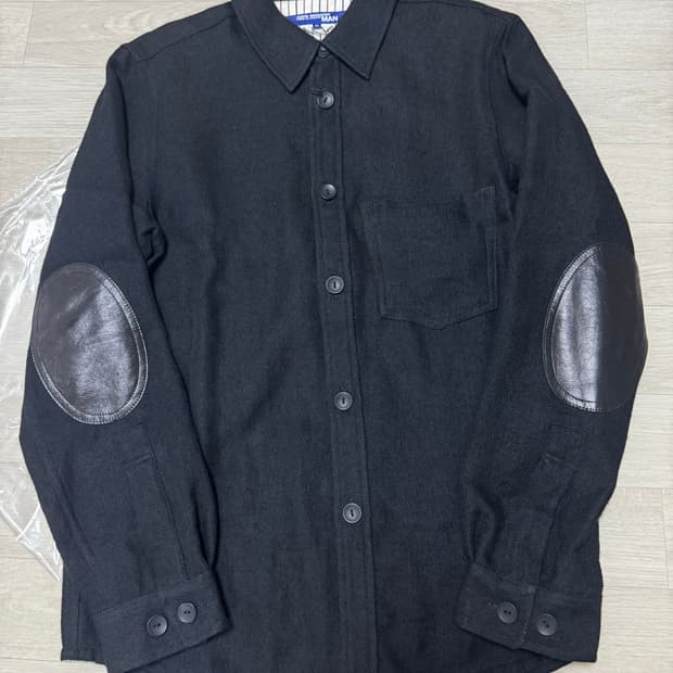 [M] 꼼데가르송 준야와타나베 엘보우 패치 셔츠