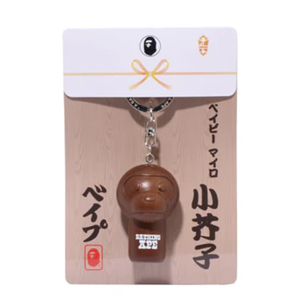 [OS] 베이프 베이비마일로 코케시 돌 키체인 다크