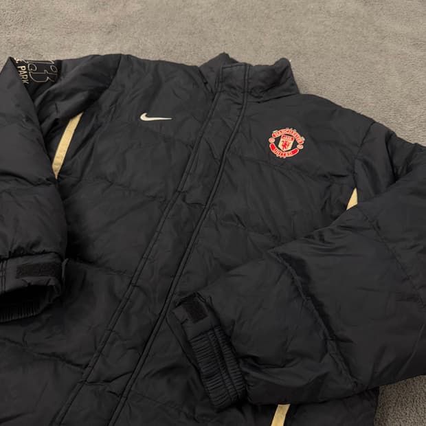 [ 정품/XL ] 나이키 스우시 박지성 맨체스터 유나이티드 패딩