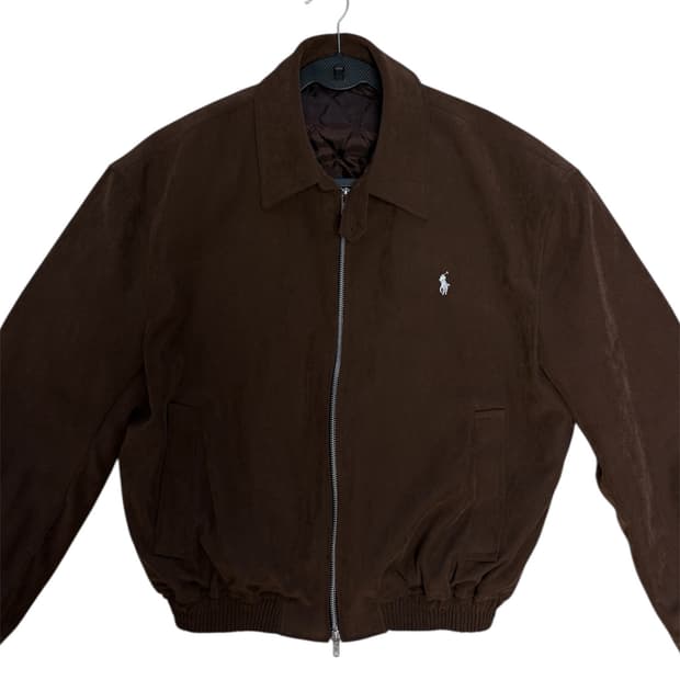 폴로 랄프로렌 스웨이드 자켓