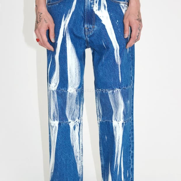 아워레가시 서드컷 블리치 데님 30