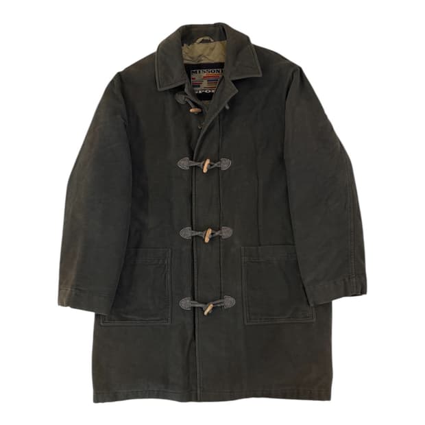 90s 미쏘니 스포츠 아카이브 더플코트 올리브