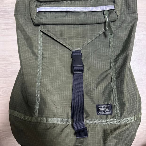 PORTER 요시다 포터 립스탑 백팩 카키