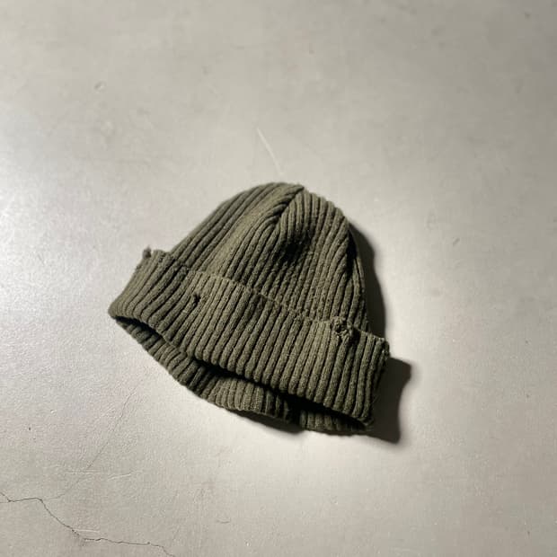 Vintage Ribbed Beanie