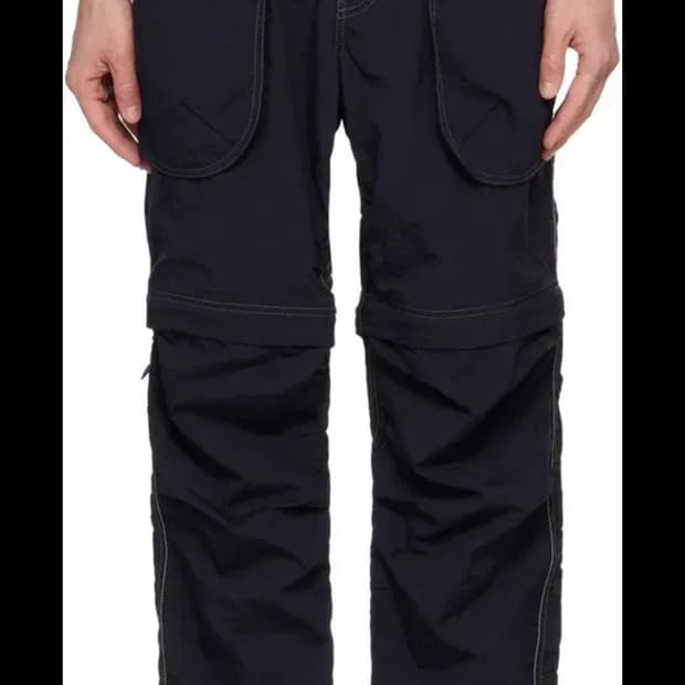 [S]앤드원더 투웨이 2way 하이커 팬츠 블랙