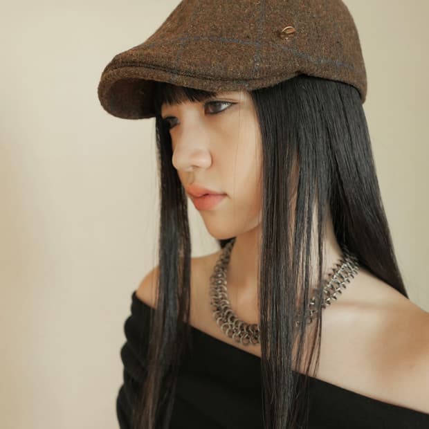 콜로신스 헌팅캡 브라운