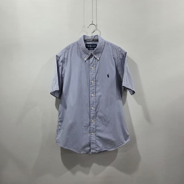 폴로랄프로렌 버튼다운 스트라이프 반팔셔츠 16