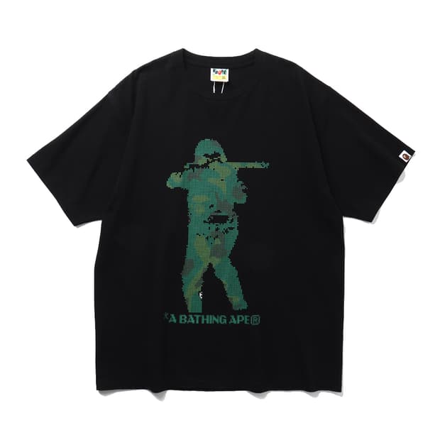 A BATHING APE itmap Soldier Tee