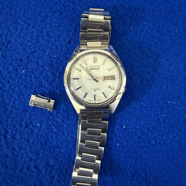 70s 세이코 액투스 5 빈티지 시계