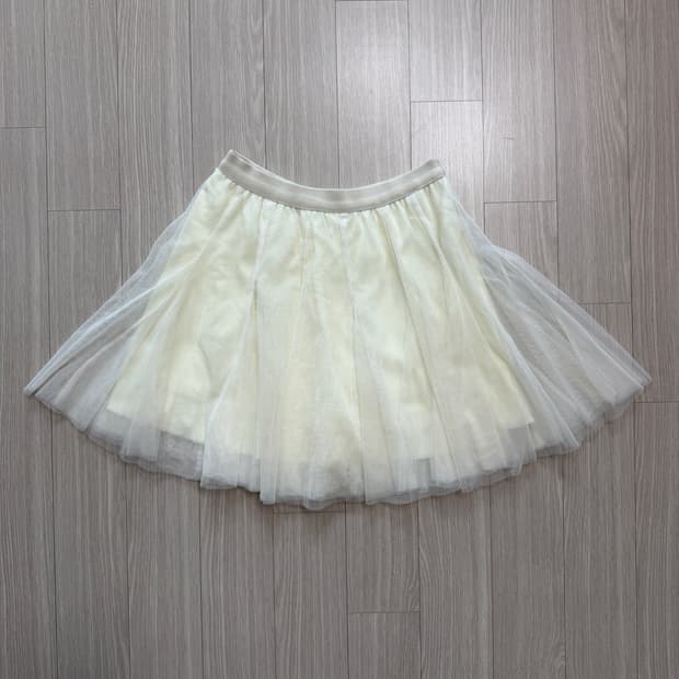페어리 쉬폰 샤스커트 튤스커트
