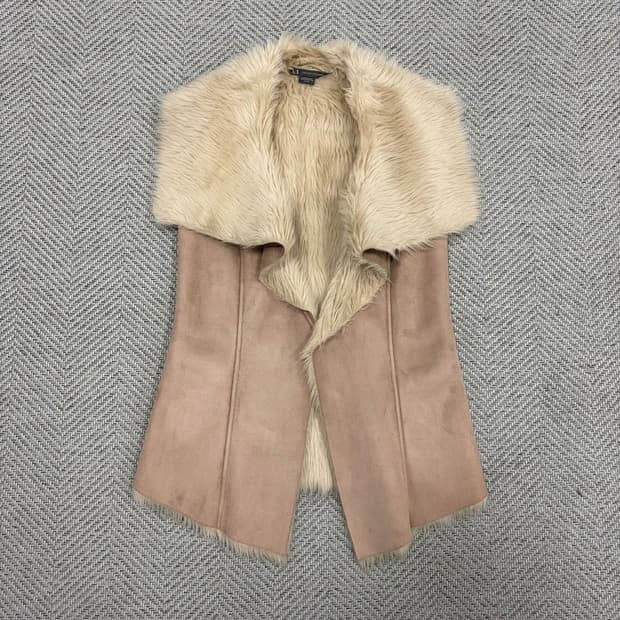 아르마니익스체인지 무스탕 베스트 v2069