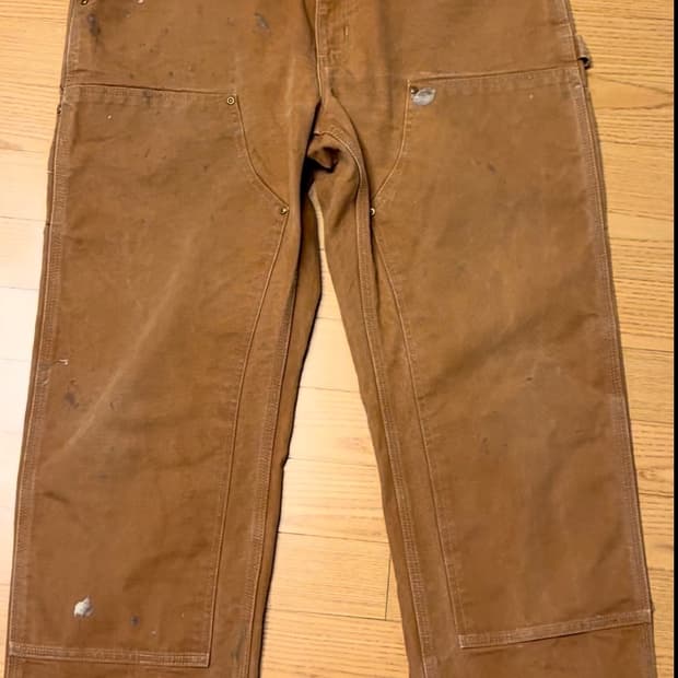 칼하트 더블니 팬츠 90s made in usa