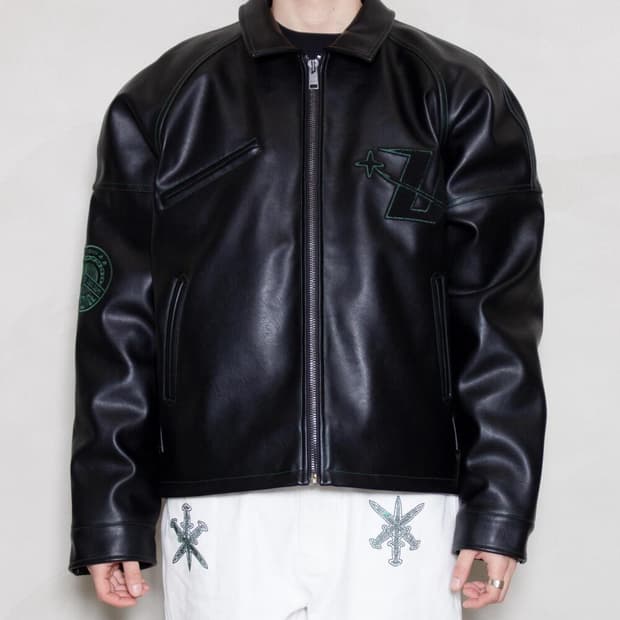 Unknown london 레더자켓