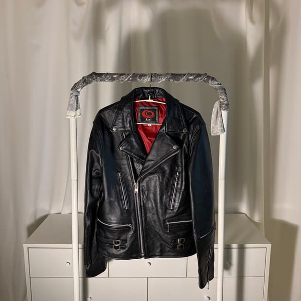 buffalo-skin biker jacket