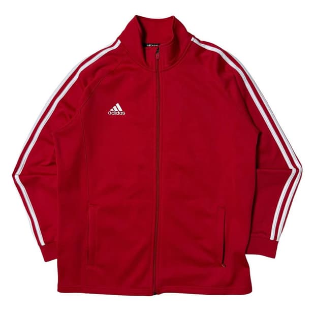 아디다스 빨흰 트랙탑 져지 A040