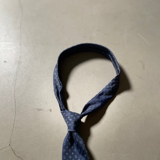 Louis Vuitton Monogram Pattern Silk Tie