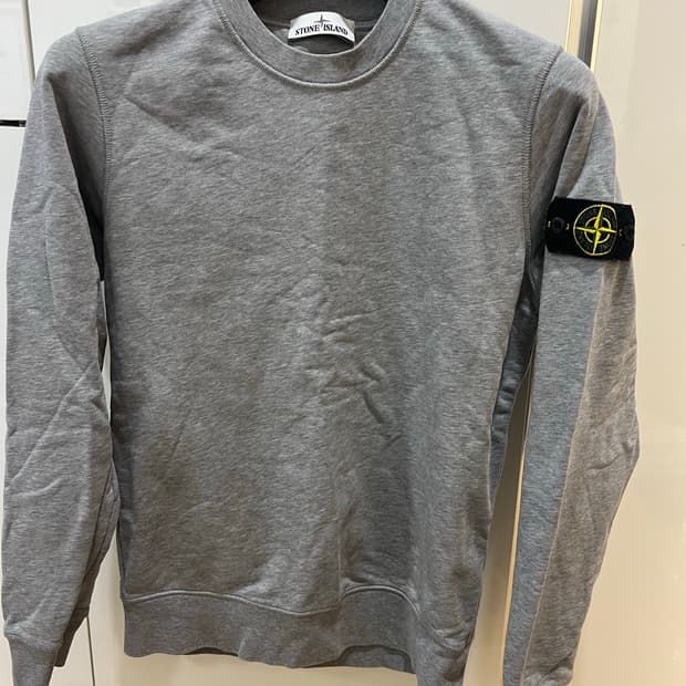22ss 스톤아일랜드 그레이맨투맨 M