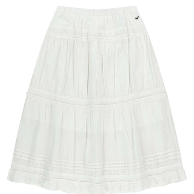 코이세이오 셔링 미디 스커트