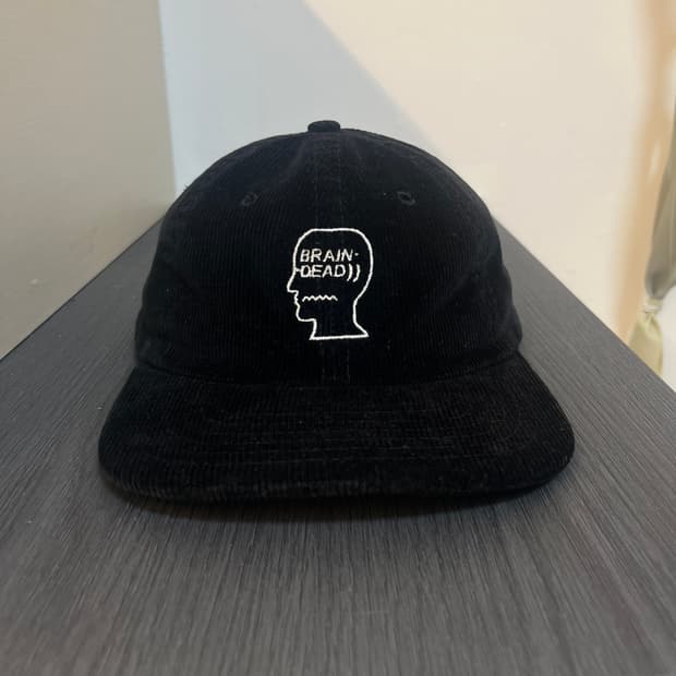 브레인데드 코듀로이 캡
