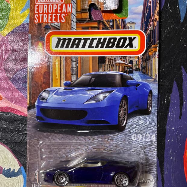 미개봉) 로터스 에보라 다이캐스트 매치박스 인테리어 소품