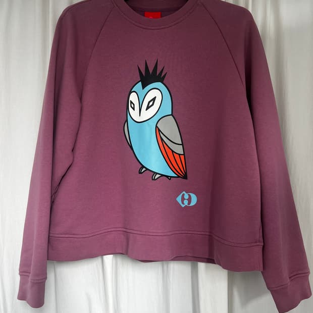 럭키슈에뜨 부엉이 맨투맨 / 사이즈 38