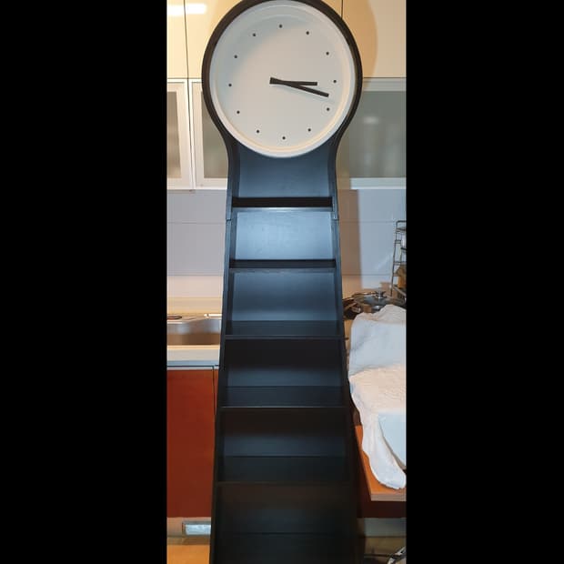 이케아 IKEA PS PENDEL 펜델 스탠드시계 대형선반(2m 높이)