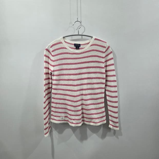 폴로랄프로렌 걸즈 스트라이프 니트 XL/16 