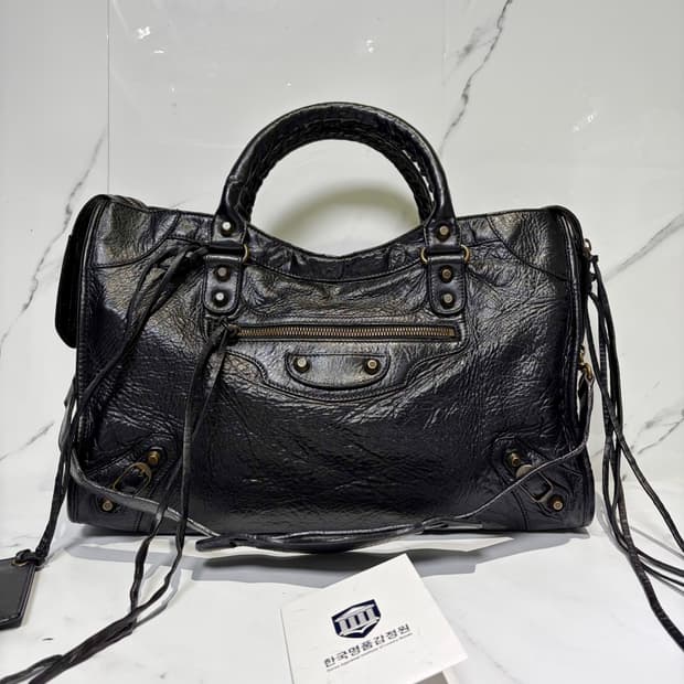 [A 정품] 발렌시아가 시티 모터백 미디움