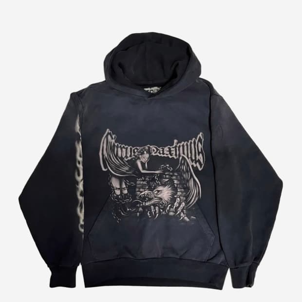 XL) 트래비스스캇 콘서트 머천 후드 블랙