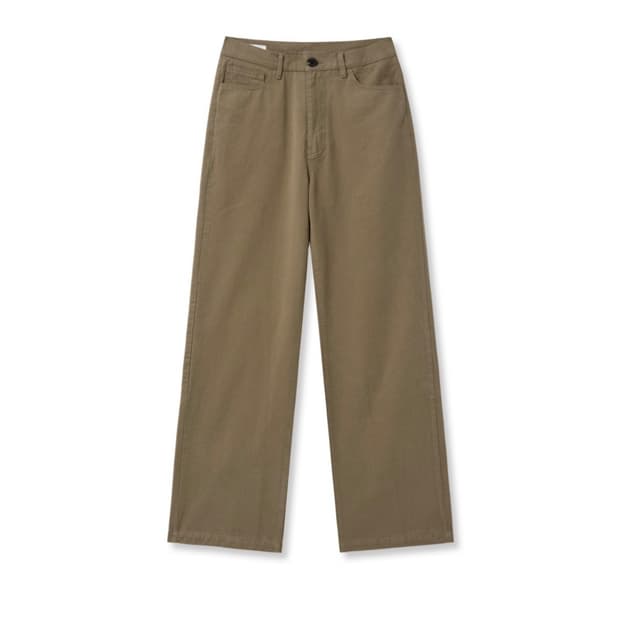 [50] Aieul Aryal Trousers Washed Brown