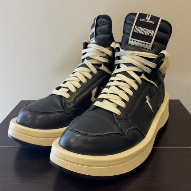 릭오웬스 다크쉐도우 컨버스 터보웨폰 290